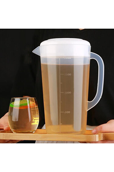 Choice as shown Clear Plastic Graduated Pour Measuring Jug Cup Water Pitcher Jug with/without Lid Cold Wate