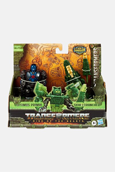 transformers مجسم أوبتيموس برايمال وسكالكرانشر من فيلم "نهضة الوحوش"