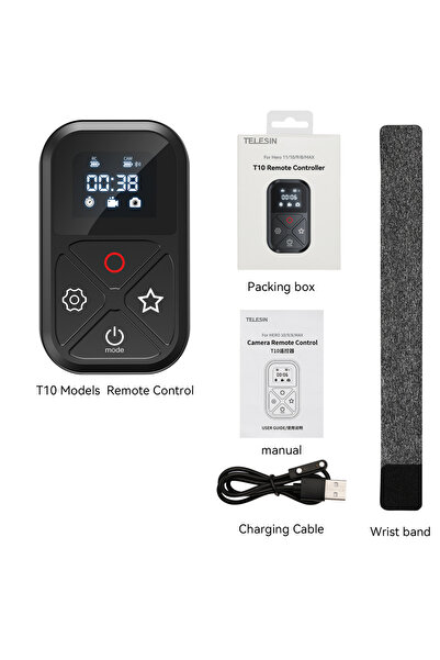 Choice جهاز تحكم عن بعد بلوتوث من تيليسين بدون قفل لكاميرات GoPro Hero 13 و12...