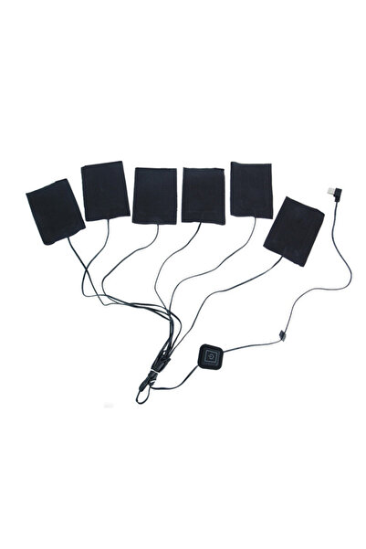 Choice C USB Charging Clothing Heating Pad 45℃-65℃ Vest Heater Winter Warm Camping Hiking Ski Cycling Pant.