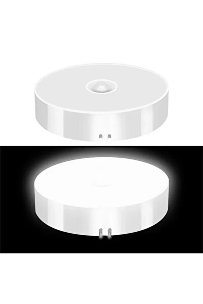 Choice Cold White Light 6Pcs PIR Motion Sensor LED Night Light USB Rechargeab...