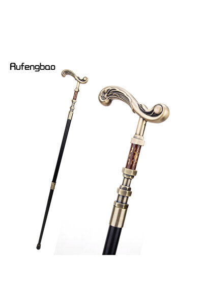 Choice Golden Flower Walking Stick Decorative Vampire Cospaly Vintage Party Fashionable Walking Cane Hal...