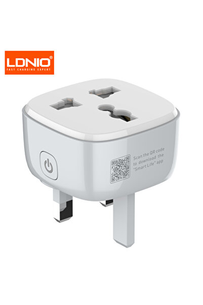 Choice UK LDNIO WiFi Smart Wall Socket With Switch Button Portable Power Stri...