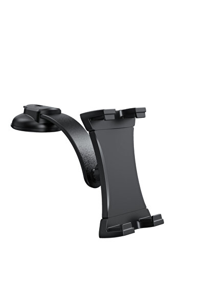 Choice حامل أسود للأجهزة اللوحية يُثبّت على لوحة القيادة في السيارة، حامل شفط...