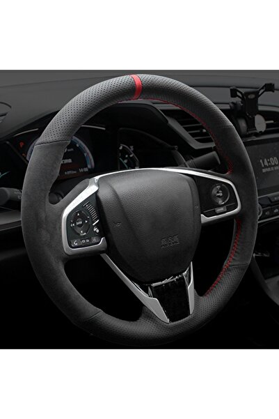 Choice غطاء عجلة قيادة السيارة من النوع 1، مصنوع من ألياف الكربون المضفرة وال...