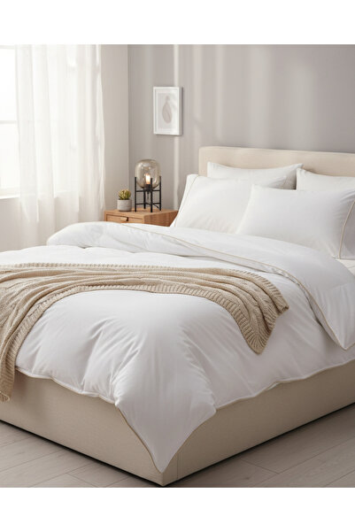 REDTAG White Plain Duvet (King Size)