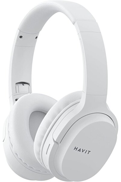 Havit سماعات بلوتوث I62، مدة تشغيل تصل إلى 17 ساعة، مكبرات صوت 40 مم، تصميم قابل للطي، سماعات رأس تغطي الأذن