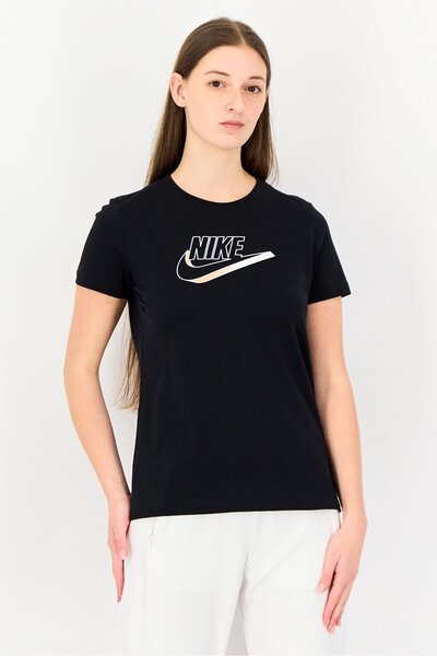 Nike Women Sportswear Fit Short Sleeve Training T-shirt, Black