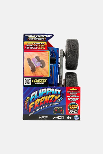 Air Hogs Super Soft 2 In 1 Stund Remote Control Car, Blue