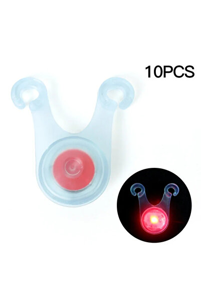 Choice Red 10pcs 10pcs LED Tent String Rope Guard Hanging Light Mini Flashlig...