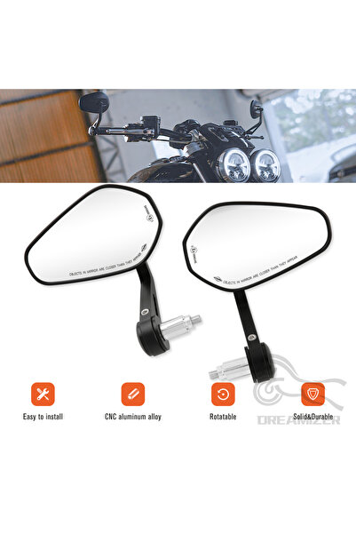 Choice 7/8 "أو 1" دراجة نارية دراجة نارية سكوتر الرؤية الخلفية الجانب مرآة مق...