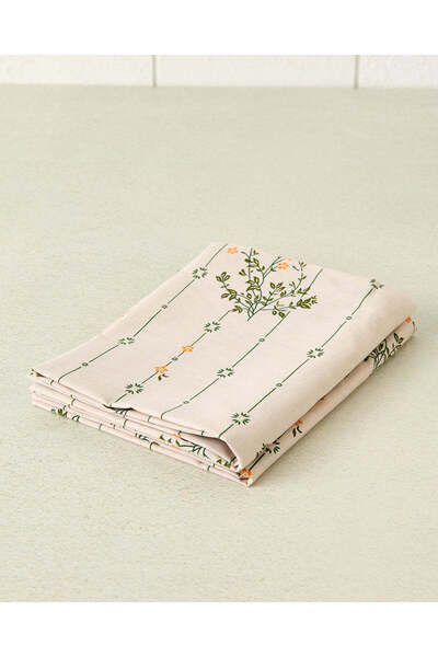 REDTAG Cream Floral Printed Pillow Case (2 Piece)