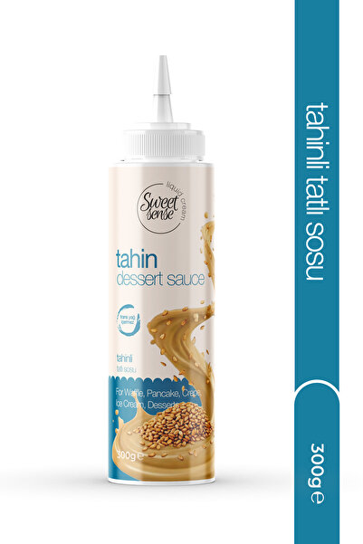Sweet Sense Tahinli Tatlı Sos 300 gr - Krep & Pankek & Tatlı Sosu