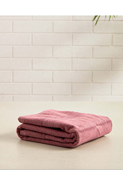 REDTAG Purple Textured Cotton Hand Towel