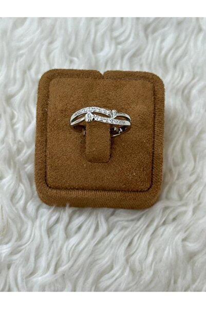 BY YASİN TOPÇU ✨ 🤍   Silver Pearl Tie Ring – Elegance & Radiance