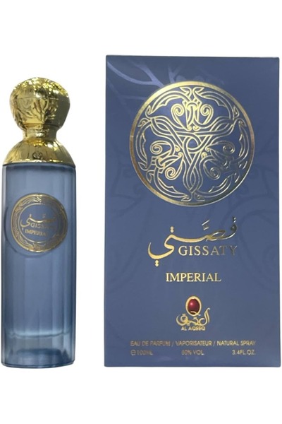 GISSATY درزن عطر قصتي إمبيريال (Gissaty Imperial) من العقيق - 12 زجاجة × 100 مل - أو دي بارفان