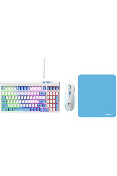 Havit 3-in-1 RGB Gaming Keyboard & Mouse with Pad