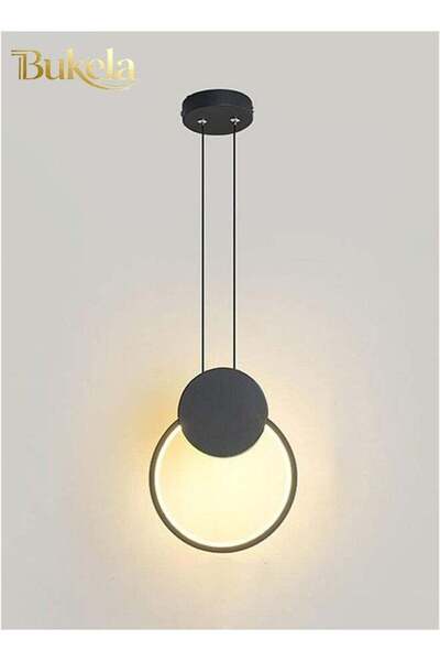 Bukela مصباح معلق LED عصري قابل للتعتيم بقوة 12 واط