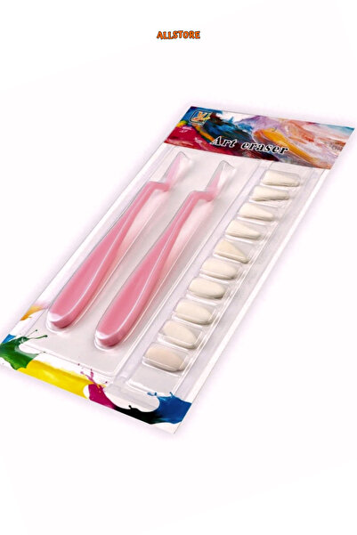 ALLStore Toz Pastel Ve Kara Kalem Blender Seti 12 Parça