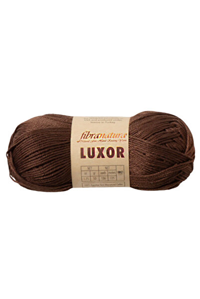 Fibra Natura لوكسور 100% قطن ميرسيريزد - 50 جرام 125 متر خيط حياكة رفيع-105-2...