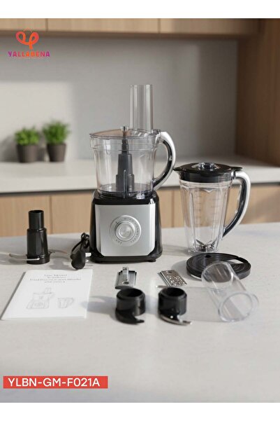 Yallabena Food Processor with Blender – Multi-Function Kitchen Helper for Daily Cooking