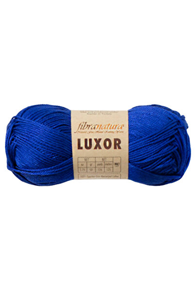 Fibra Natura لوكسور 100% قطن ميرسيريزد - 50 جرام 125 متر خيط حياكة رفيع-105-1...