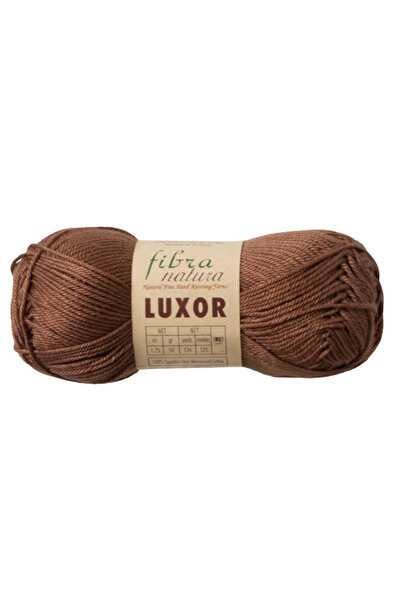 Fibra Natura Luxor 100% Mercerized Cotton – 50 g 125 m Λεπτό νήμα πλεξίματος-...