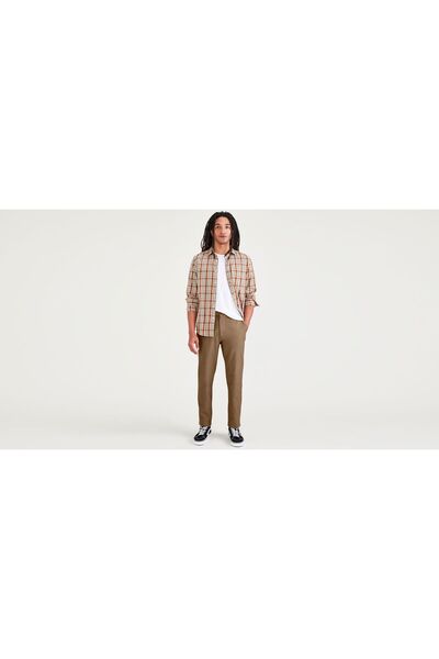 Dockers Comfort Knit Chino Skny True Chino White Trousers - A4264-0015