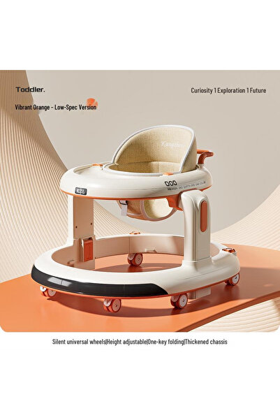 My modern game مشاية ووكر أطفال–قابلة للطي والتعديل، مزودة بألعاب، موسيقي، إض...