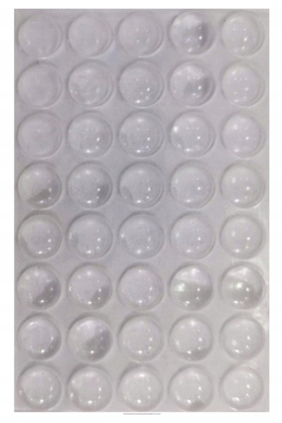 Other Tampoane de silicon transparente, diametru 9 mm, 40 buc.