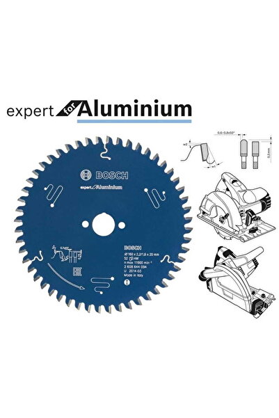 Other FIERĂSTRAU CIRCULAR BOSCH PENTRU ALUMINIU EXPERT 160x20mm 52 DINȚI