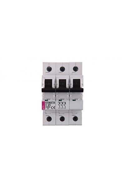 ETI Polam Circuit breaker 3P C 25A 10kA AC ETIMAT10 002135718