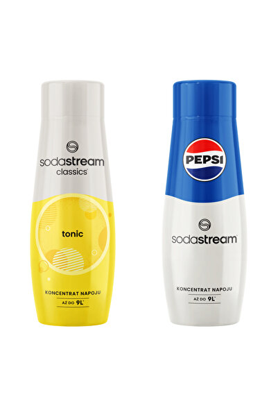 Other 2x Sirop TONIC SODASTREAM + Concentrat de Cola PEPSI pentru Apă Saturată