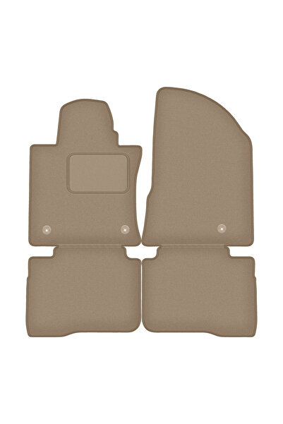 Other Dywaniki samochodowe welurowe do: SsangYoung Torres SUV (2022-) beżowe