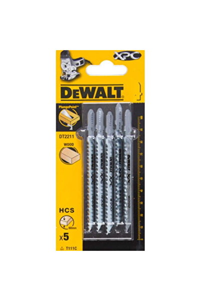 Other DEWALT JIGSAW BLADE 100x75/60 T111C XPC WOOD / 5 pcs.