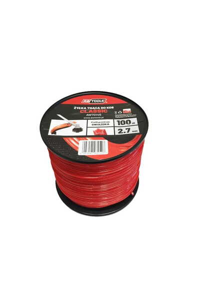 AwTools LINIE DE TĂIAT CLASICĂ 2,4x100m / PĂTRATĂ