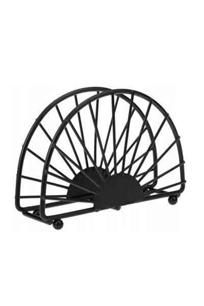 Other Etto black metal napkin holder