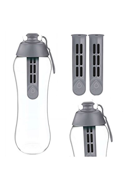 Other Butelka filtrująca do wody szara Dafi 0,7l + 2 filtry