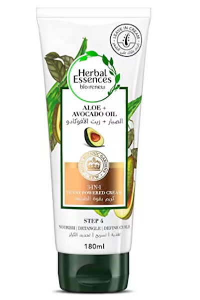 Herbal كريم إيسنس الخالي من الكبريتات، بخلاصة الصبار وزيت الأفوكادو، 3 في 1، ...
