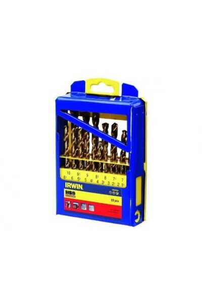 Irwin SET DE BURGHIE DIN TITAN PENTRU METAL 19 buc. 1.0 10.0mm la fiecare 0.5mm