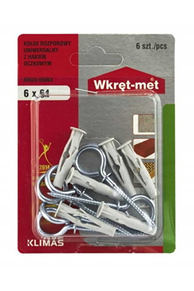 Other Dibluri de expansiune cu cârlig 6x64mm, set de 6