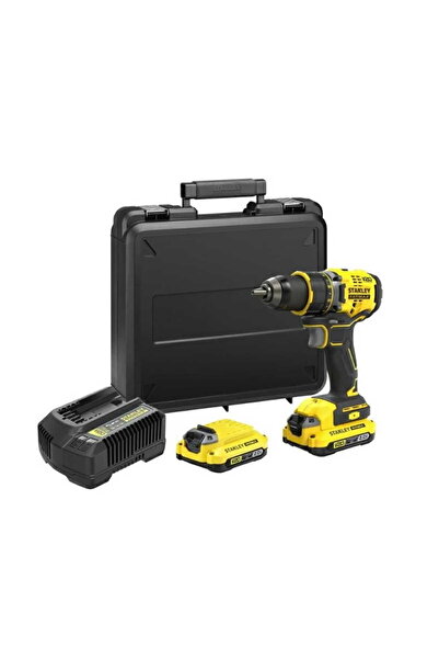 Stanley Mașină de găurit/șurubelniță 18V V20 80Nm 2x2.0Ah SFMCD720D2K