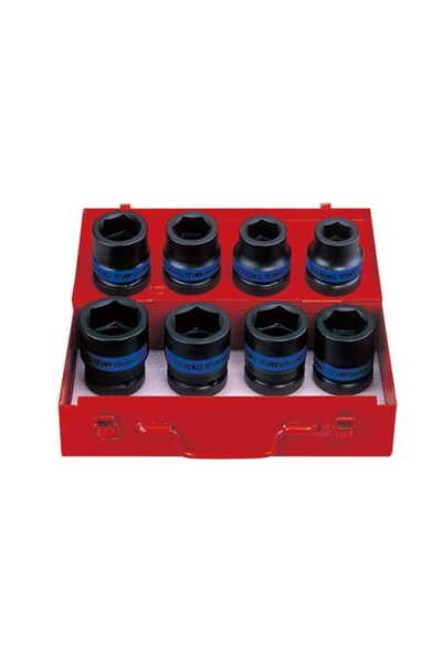 King Tony SET DE 8 CHEI TUBULATE DE IMPACT 1" 24, 27, 30, 32, 33, 36, 38, 41
