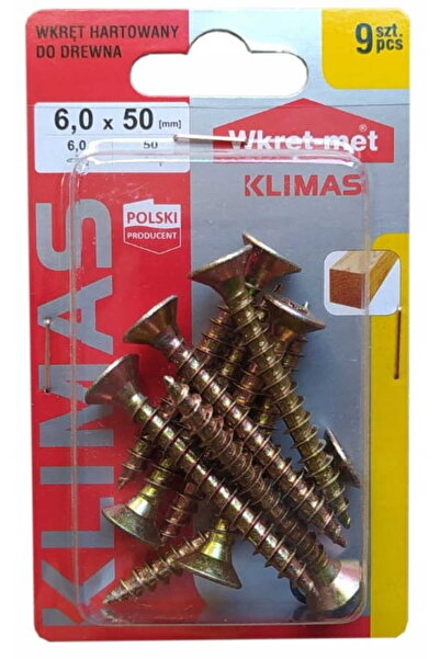Other Șuruburi pentru lemn călit 6x50mm 9 buc PZ3 auriu