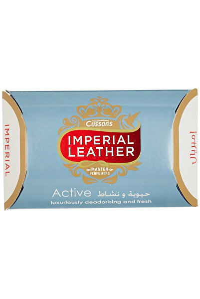 Imperial صابون ليذر أكتيف الفاخر والمنعش والمزيل للروائح - 175 غرام