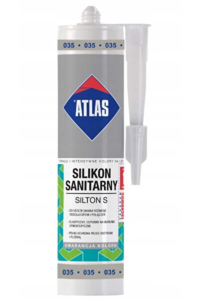 Other Atlas Silton S Silikon elastyczny sanitary szary 280 ml