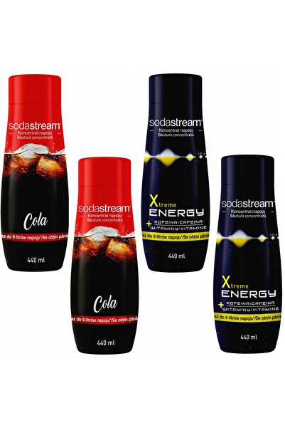 Other Set de 4 concentrate SodaStream 2x (Cola+Energie)