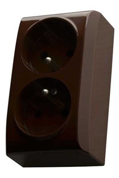 OSPEL BIS SOCKET N/T DOUBLE 2X2P+Z GN-2BZ WHITE