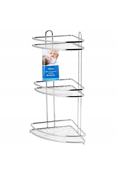 Other 3P Blanca corner shower shelf, chrome