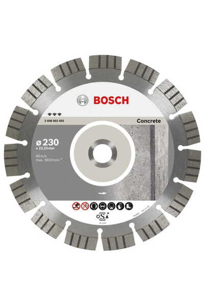 Bosch LAMĂ DIAMANTATĂ 350x25.4 BETON SEG